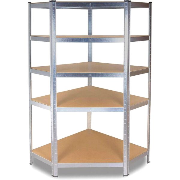 GC9030 Corner Metal Storage Shelf – 5 Shelves
