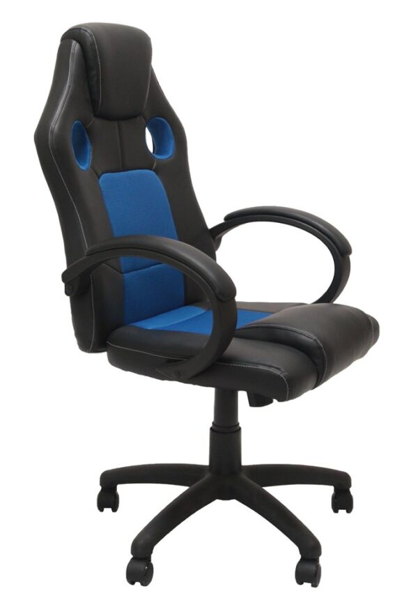 Enzo Gaming Chair – Black & Blue