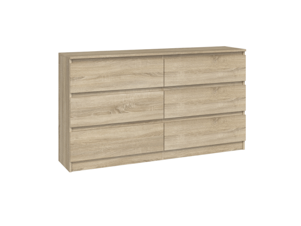 MALWA M6 140 Chest of Drawers – Sonoma Oak