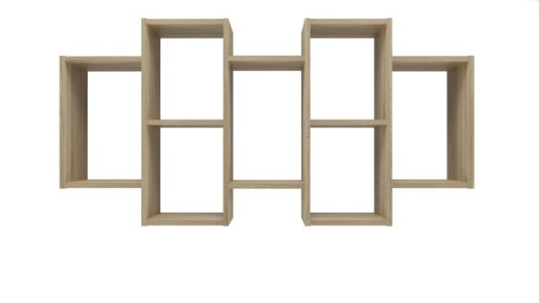Bilbao 7.0 Sonoma Wall-Mounted Shelf Unit
