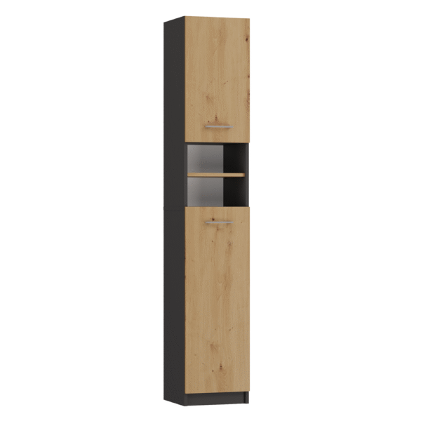 Bathroom Cabinet Marbela 1.0 – Anthracite / Artisan Oak