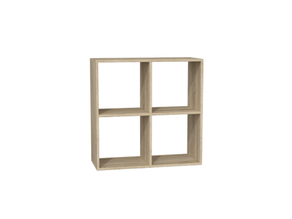 Malax 2x2 Shelf Unit – Sonoma Oak