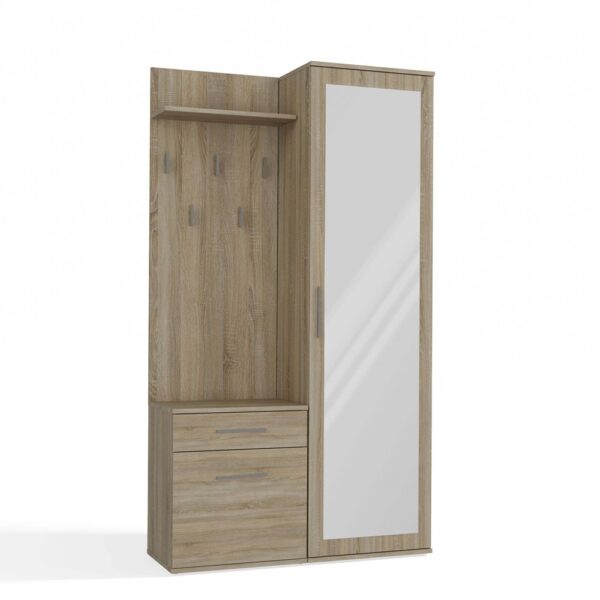 DUO Hallway Wardrobe Set – Sonoma Oak