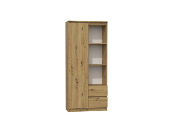 Bily Bookcase RS-80 – Oak Artisan