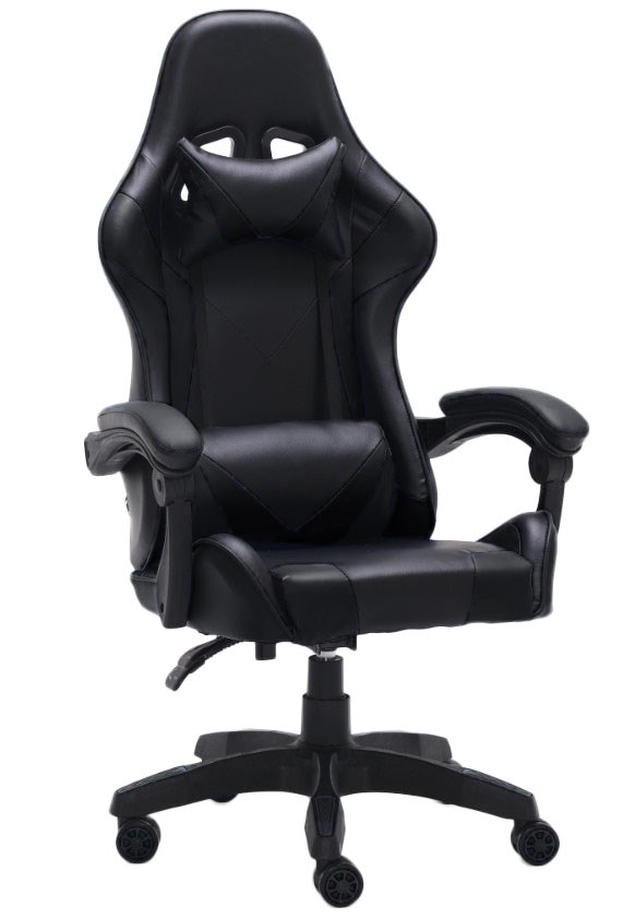REMUS Black Gaming Chair – Ergonomic Swivel Office & Gaming Chair