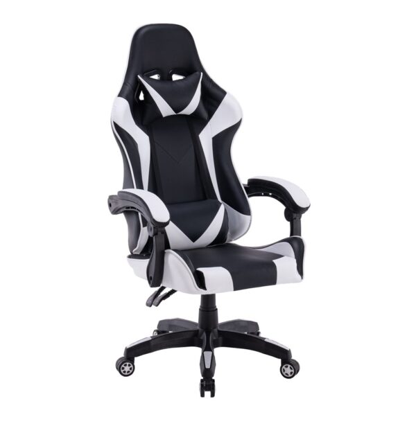 REMUS White Gaming Chair – Ergonomic Swivel Office & Gaming Chair