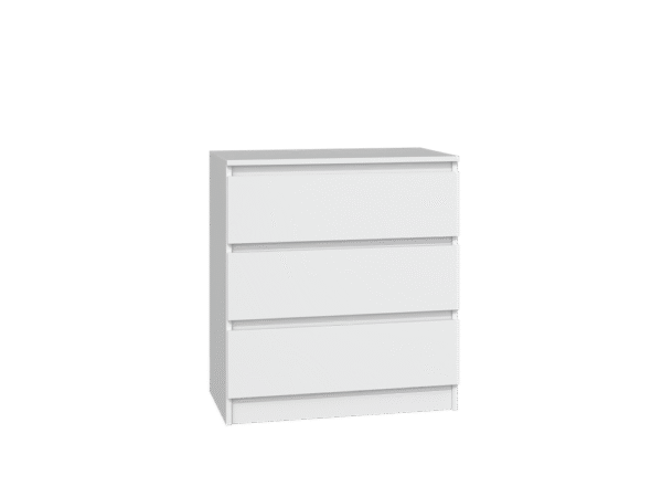Malwa M3 Chest of Drawers – Matte White