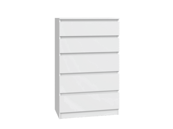 Malwa Chest of Drawers M5 – WHITE MATT