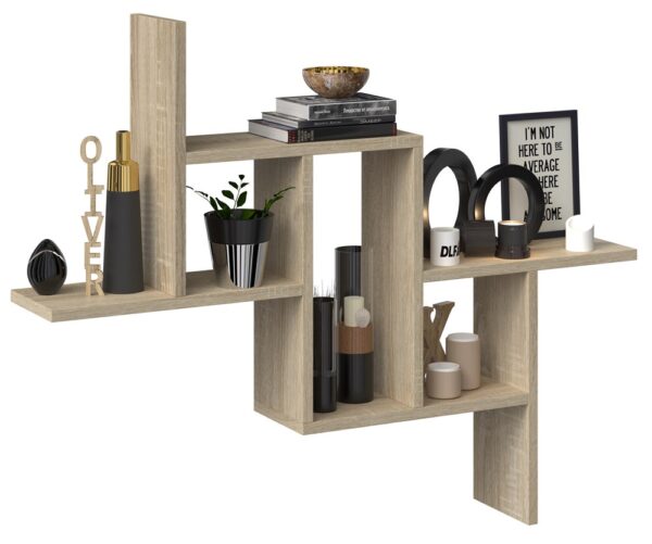 Wall Shelf Unit FIESTA – Sonoma Oak