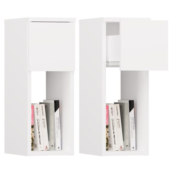 Bedside Table GALAX 20 1S White