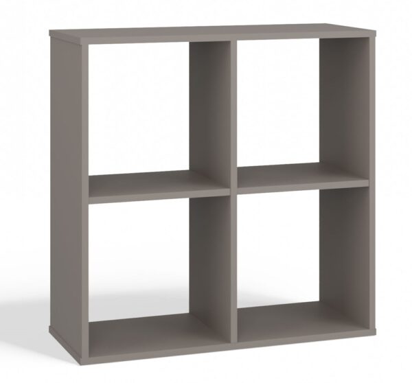 Malax 2×2 Storage Shelf Unit GLINA – Cube Bookcase for Books and Documents