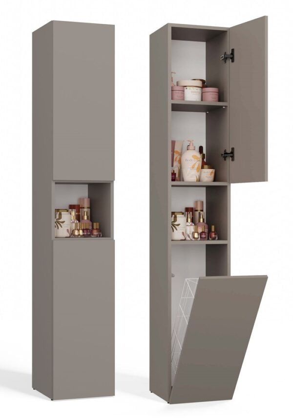 Bathroom Tall Cabinet Nel III – Clay