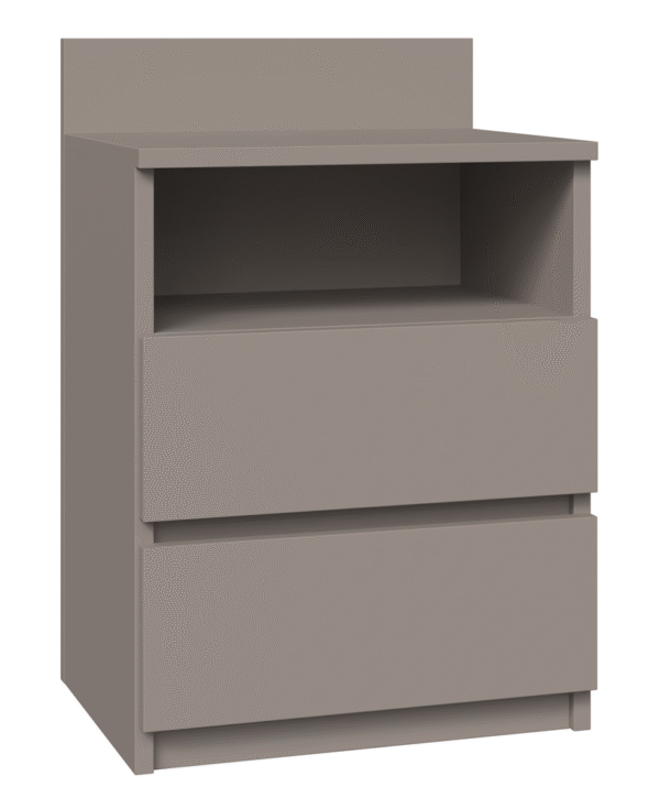 Bedside Table Malwa M1 Clay Grey