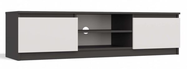MALWA RTV Cabinet 140 – Anthracite / White