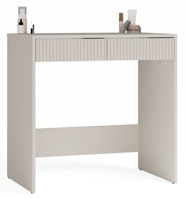 Marina 2S Slim Desk – Cashmere
