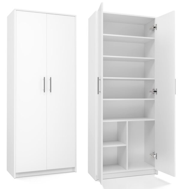Oliv 2D Cabinet – WHITE