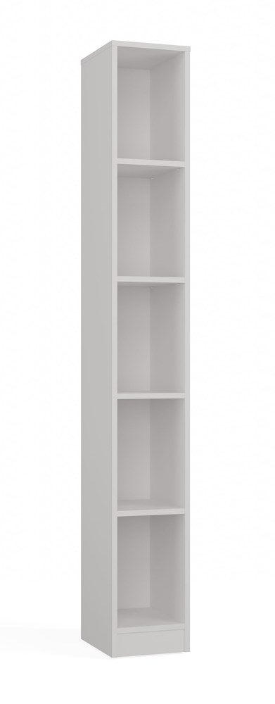 Onyx R25 White Bookcase