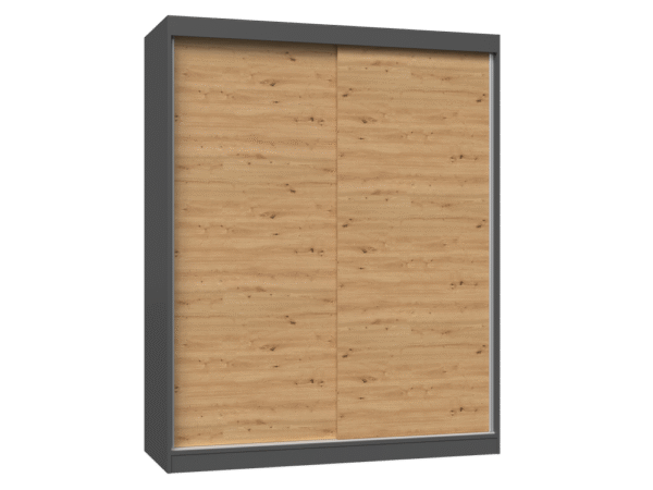 Wardrobe Iga 160/B ANTHRACITE ARTISAN