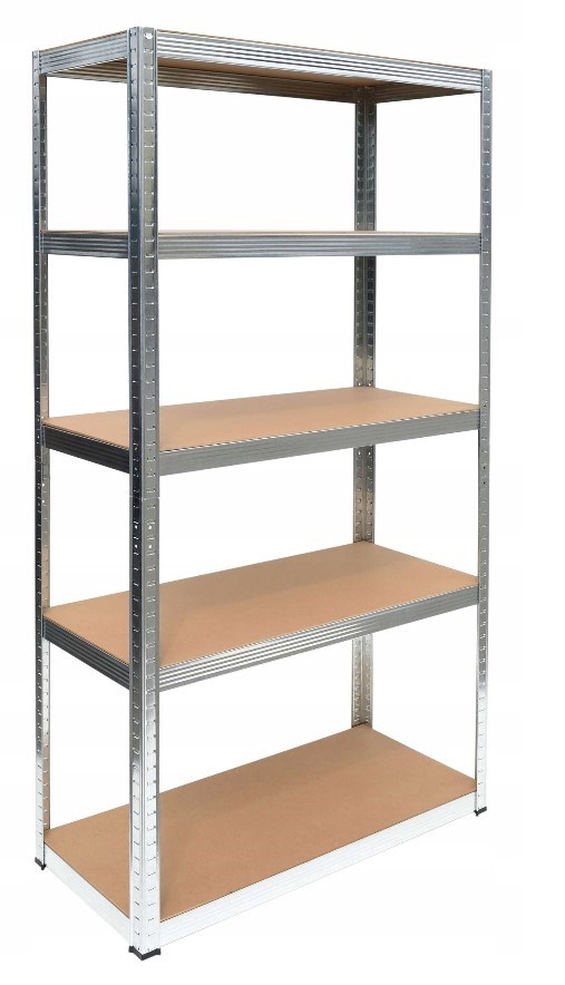 Metal Storage Shelving Unit G9040 – 5 Shelves 180×90×40 cm Heavy Duty