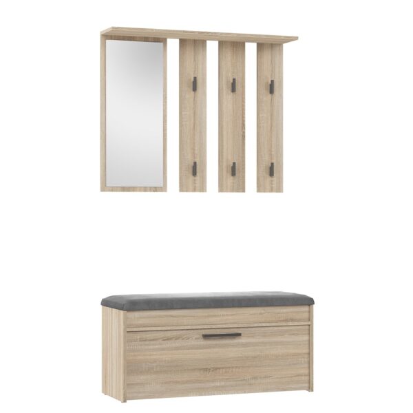 Parma Hallway Set – Sonoma Oak