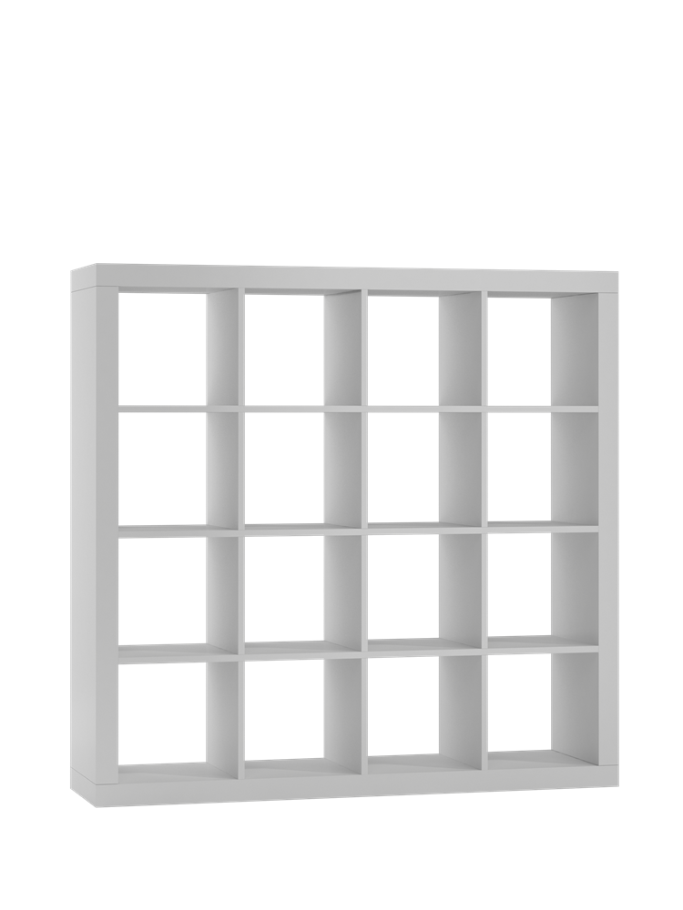Kalax 4x4 White Shelving Unit