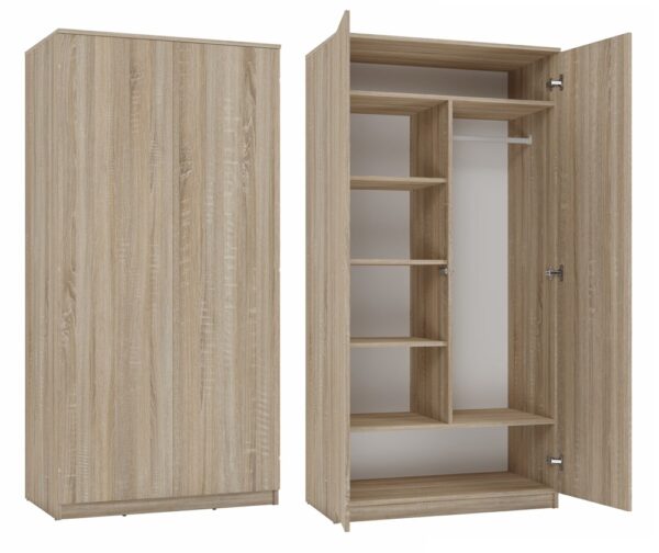 Wardrobe Malwa SD-90 – SONOMA OAK
