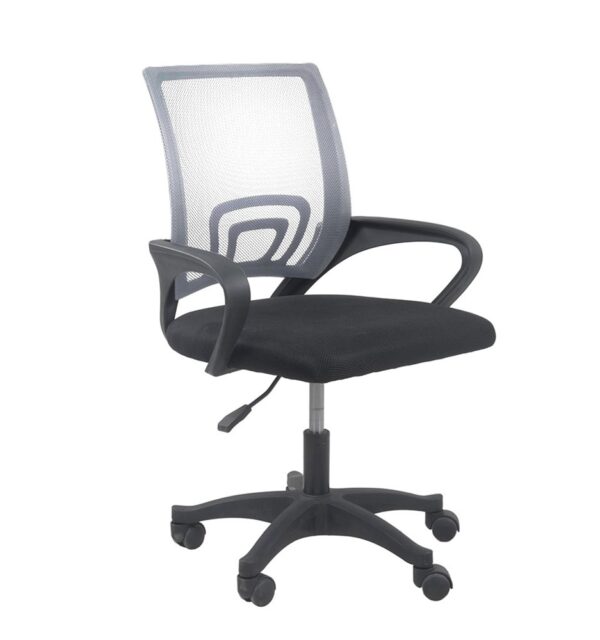 Moris Office Chair Grey – Swivel Chair