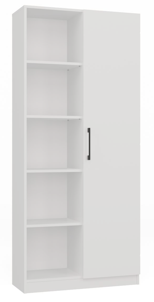 Malwa RD-80 Shelf Unit – White Matte – 10 Compartments