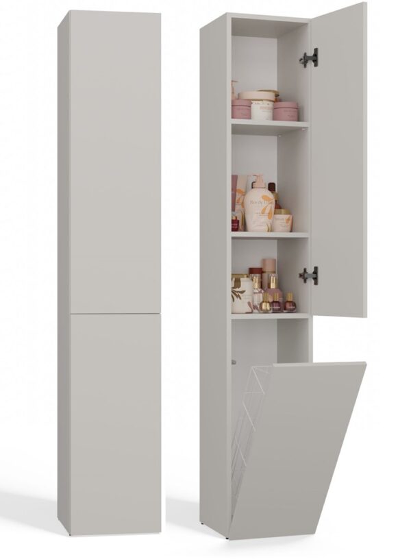 Bathroom Tall Cabinet Nel IV – Cashmere