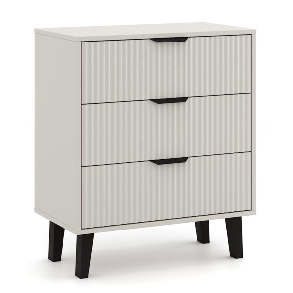 SCANDI 3S SLIM Chest of Drawers – Cashmere Beige