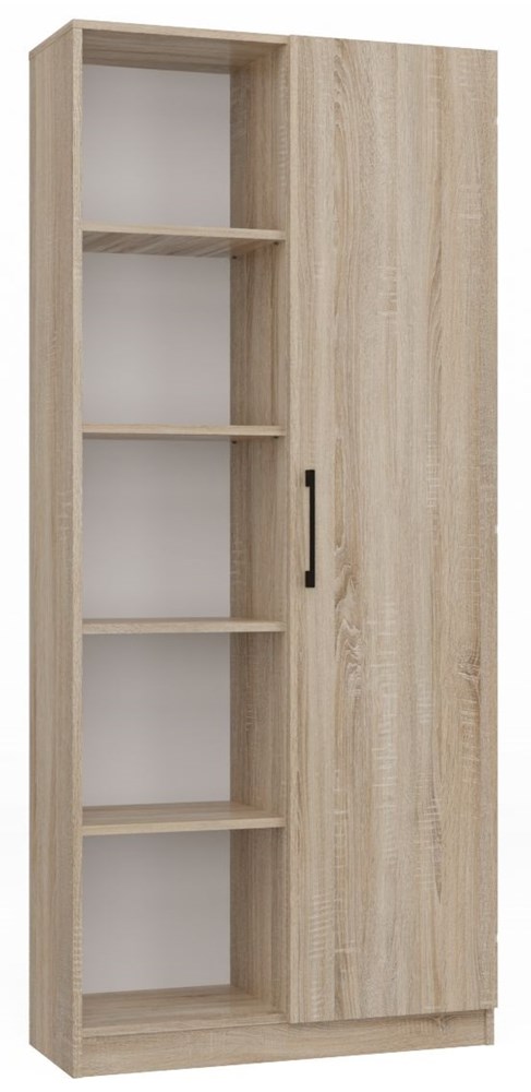 Malwa RD-80 Shelf Unit – Sonoma Oak – 10 Compartments