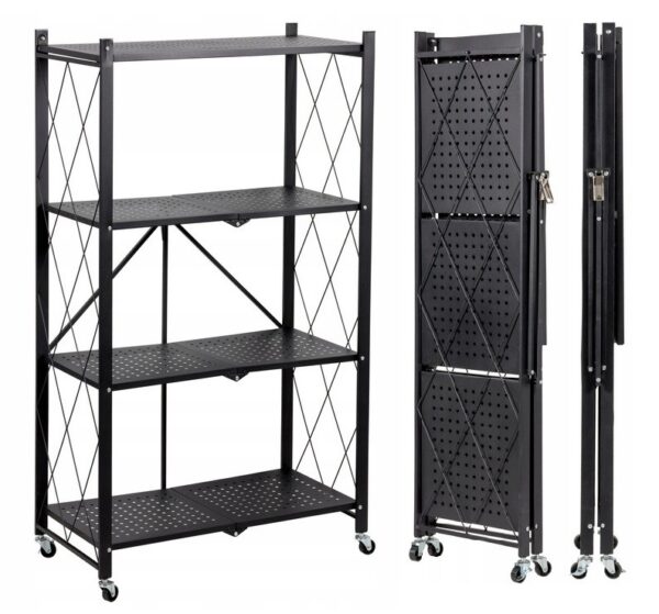FS004 Folding Loft Shelf – Black