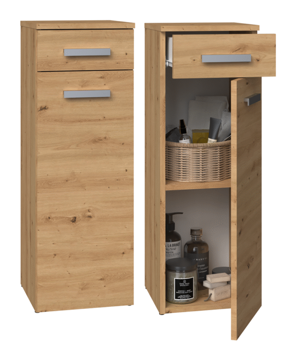 Bathroom Cabinet Nel V DS – Artisan Oak