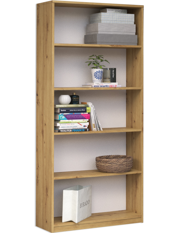 Onyx R80 Bookcase – Artisan Oak