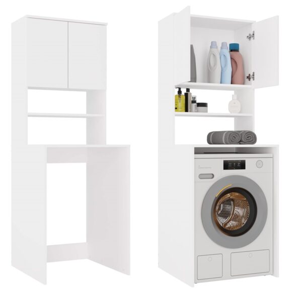 Pola MULTI Bathroom Cabinet – White