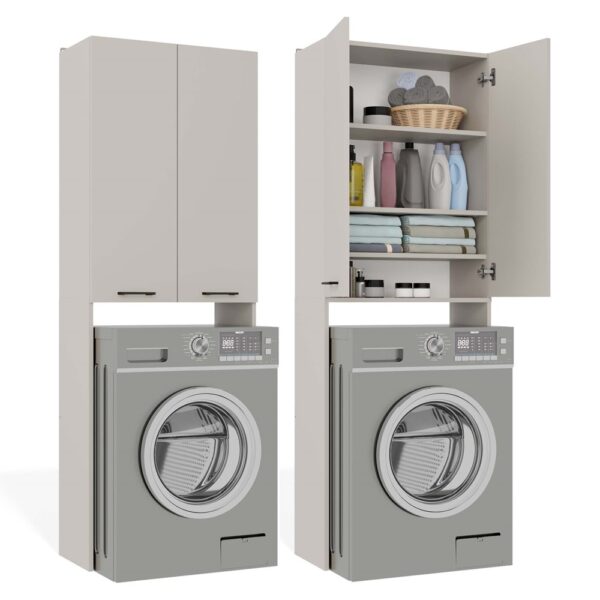 Pola DD Washing Machine Cabinet – CASHMERE BEIGE