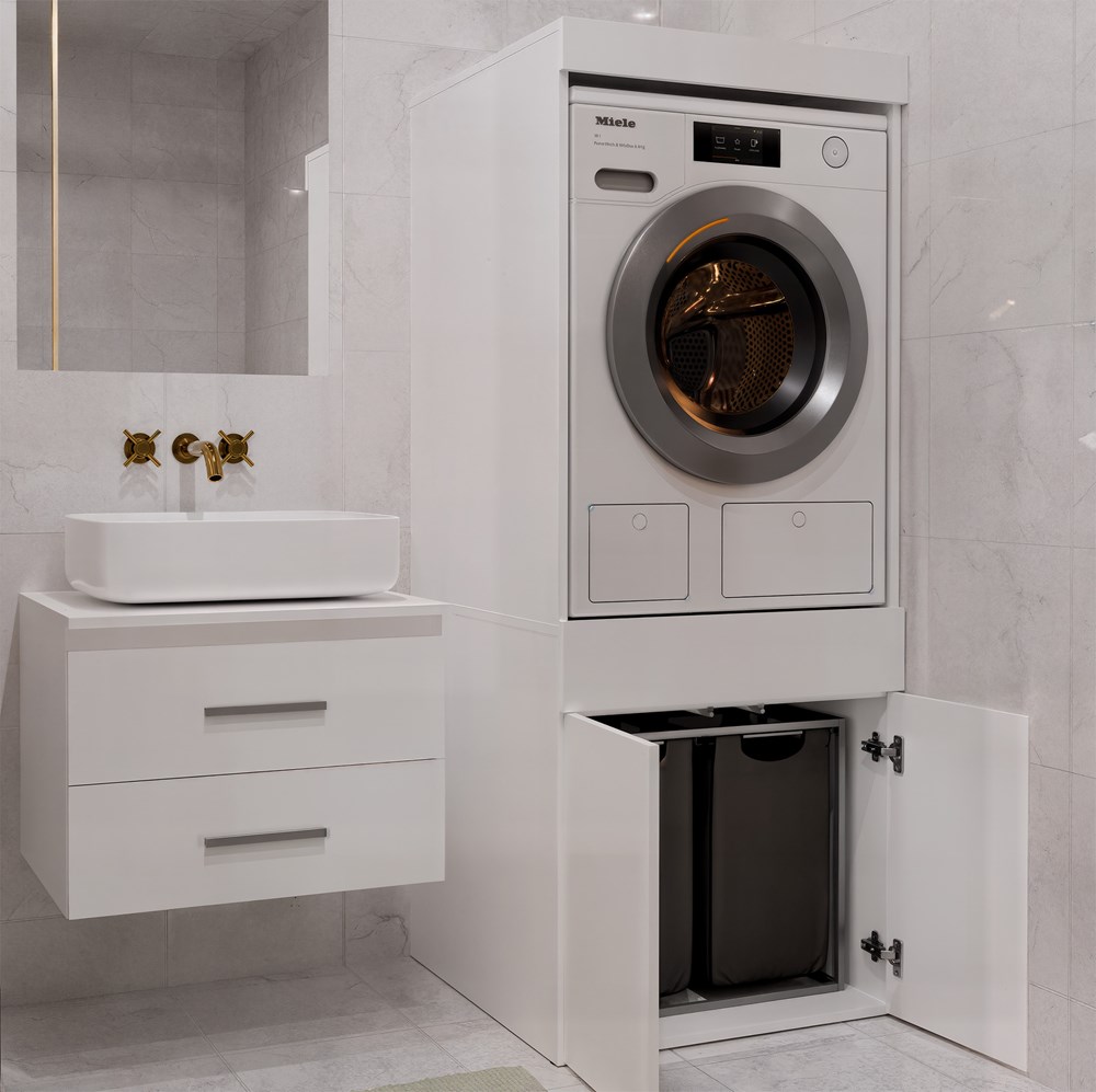 Bathroom Cabinet for Washing Machine or Dryer POLA TWIN 1S - Image 5