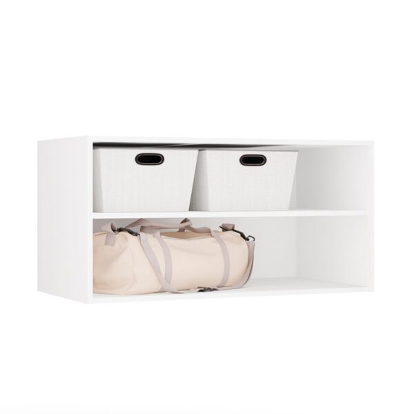 HUTCH 100 OPENO WHITE Shelf For dressing room Modular 100 cm For bedroom
