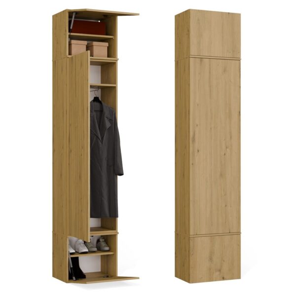 Hallway furniture set Wardrobe HAGA 1SZ ARTISAN OAK