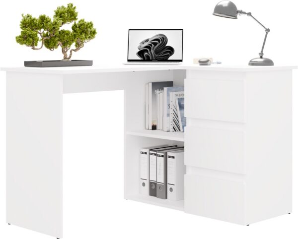 Desk NICEA RIGHT WHITE
