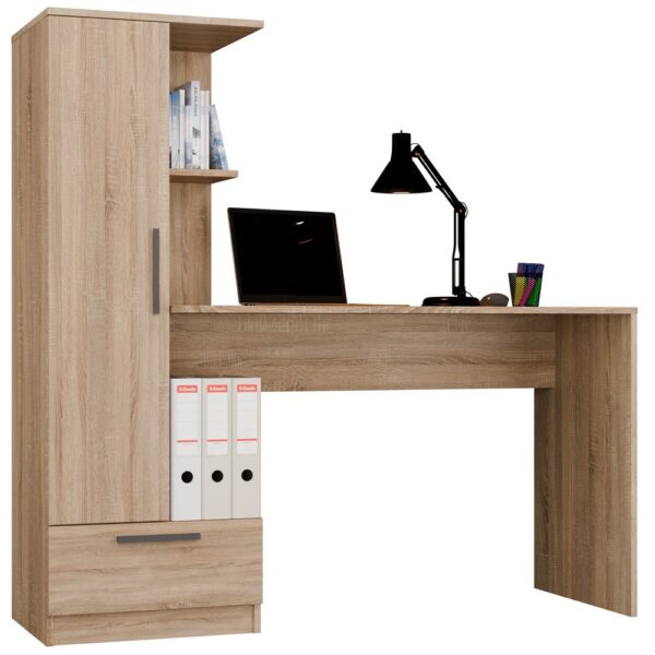 Set Desk + Shelving unit COSMO SONOMA OAK